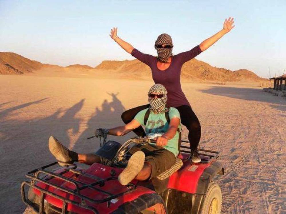 Mega quad bike safari in Hurghada