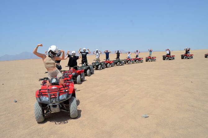 45-minute quad bike ride in Hurghada