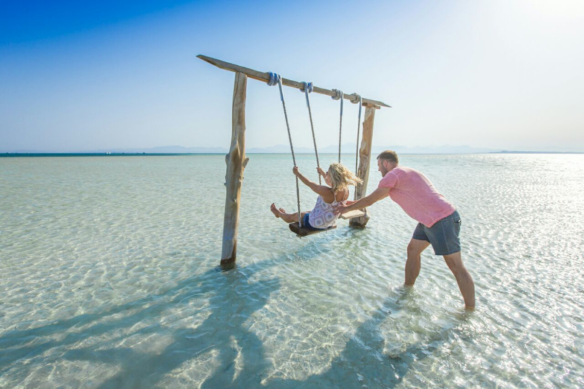 Red Sea island and boat trips from Hurghada